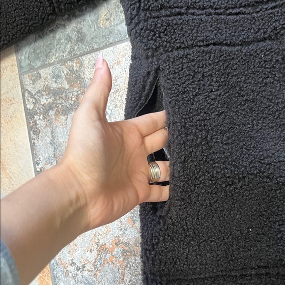 NWT Zara chocolate Brown reversable Coat - Picture 8 of 10